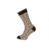 Vzorované pánske ponožky - snack