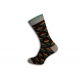 Vzorované pánske ponožky - kaktus