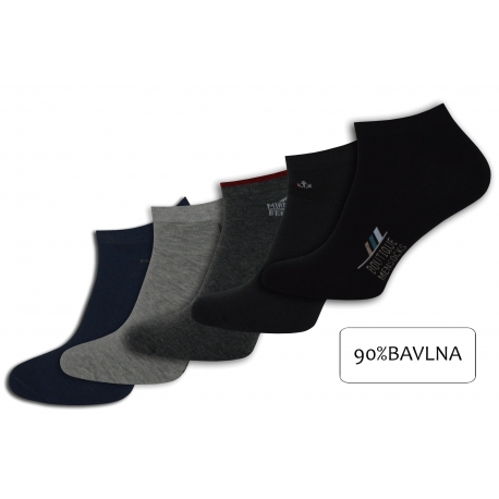 IBA 43-46! 90% bavlnené krátke ponožky. 5 párov.