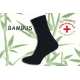 Bambusové ponožky na opuchnuté nohy – tm. modré