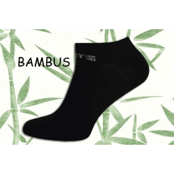 IBA 39-42! Bambusové pánske športové ponožky - čierne