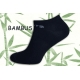 Bambusové pánske športové ponožky - tm.modré