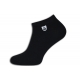 Luxusné čierne nízke pánske ponožky