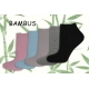 Lacné dámske bambusové ponožky. 5v1
