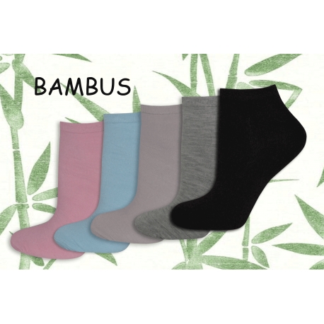 Lacné dámske bambusové ponožky. 5v1