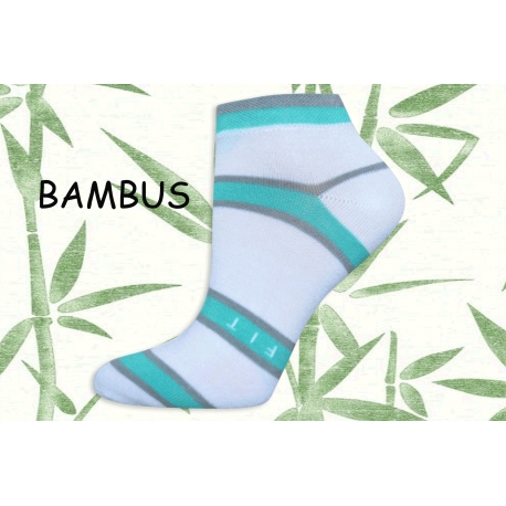 Dámske nízke ponožky z bambusového vlákna
