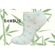 Bambusové kotníkové pohodlné ponožky 