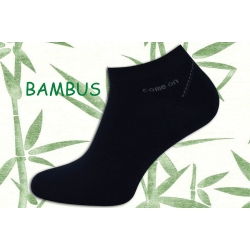 Modré bambusové krátke ponožky. COME ON.
