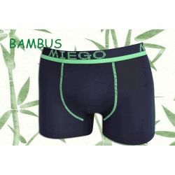 Bambusové pánske boxerky - tm. modré