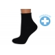 Obvod 40 cm. Zdravotné čierne stredné ponožky.