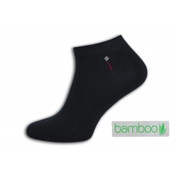 Šedé antibakteriálne bambusové ponožky