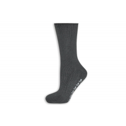 Sivé teplé protišmykové ponožky