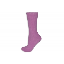 Ružové teplé protišmykové ponožky