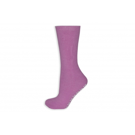 Ružové teplé protišmykové ponožky