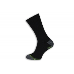 Športové teplé pánske ponožky. Zelené.