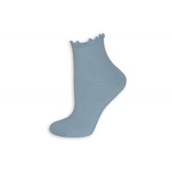 OBVOD 40 cm. 95%-né bavlnené modré ponožky.