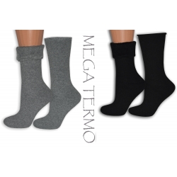 Dva páry. Mega teplé ponožky. Sivá+čierna.