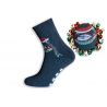 Vianočné protišmykové termo ponožky