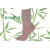 Staroružové bambusové ponožky so srdiečkami