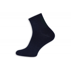 Modré športové pánske ponožky.