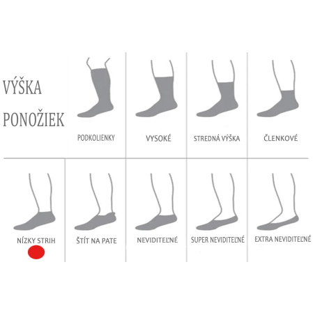 Pánske bambusové ponožky - sivé, krátke, prírodné